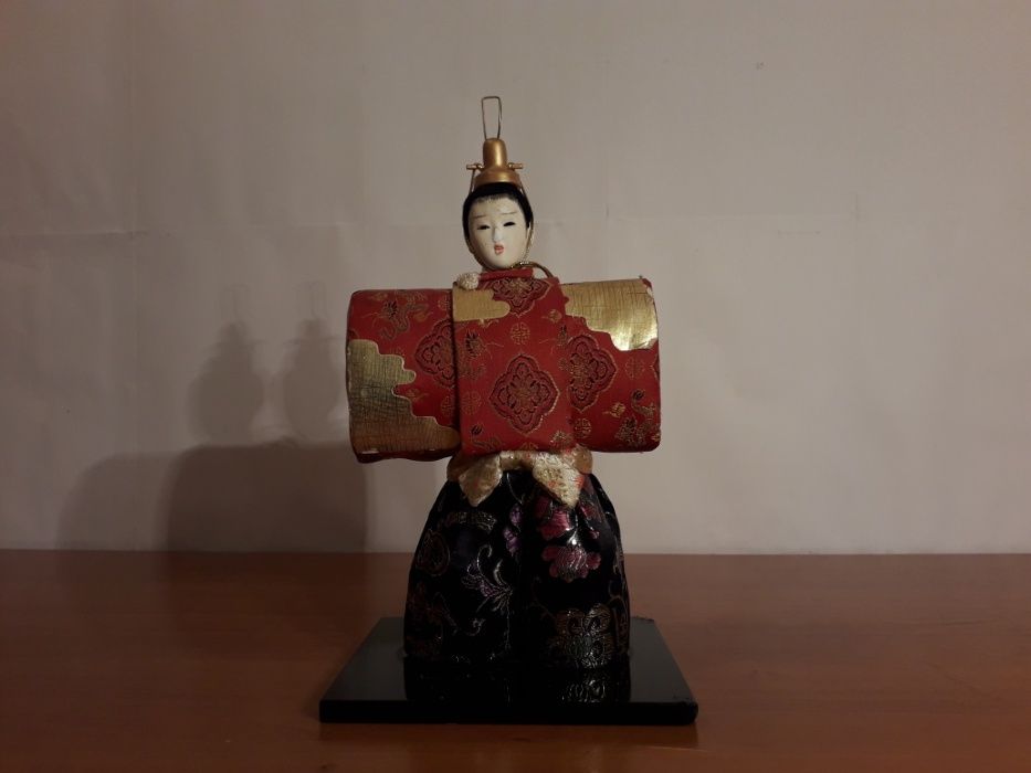 Papusa traditionala Japoneza “Hina”- Rara si Veche piesa de colectie