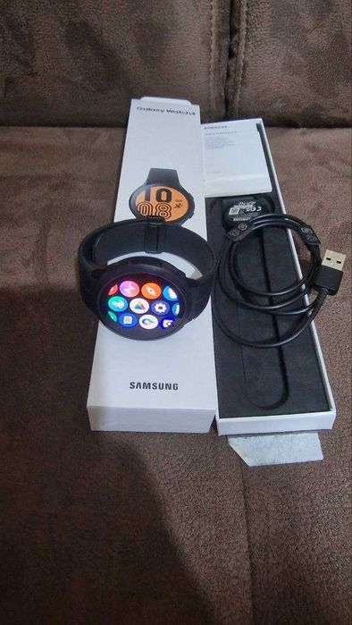 Ceas smartwatch Samsung Galaxy Watch4, 44mm, LTE, BLACK, watch 4