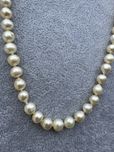 Colier din perle si inchizatoare aur 14 k