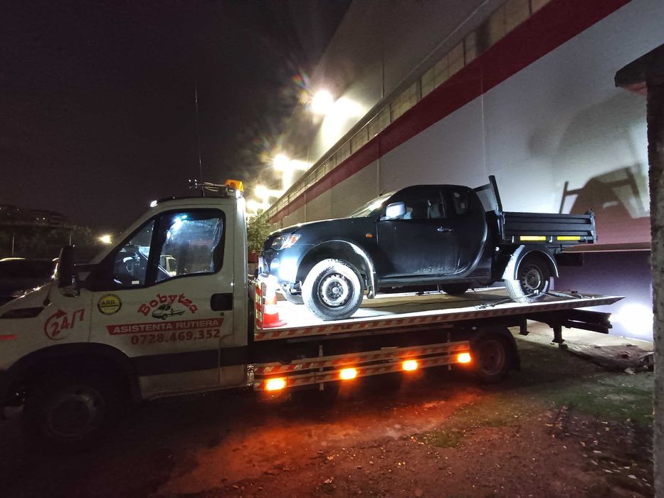 Platforma tractari auto moto utilaje dube tractoare Bucuresti A0 A1 A2