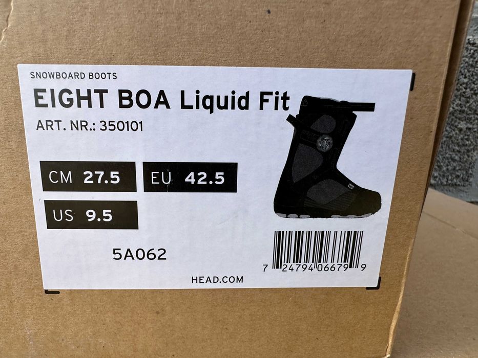 boots noi head eight boa liquid fit mondo 27,5 europa 42,5