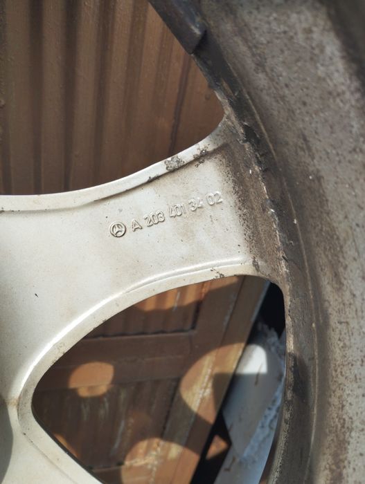 Джанти с гумите за Mercedes w209