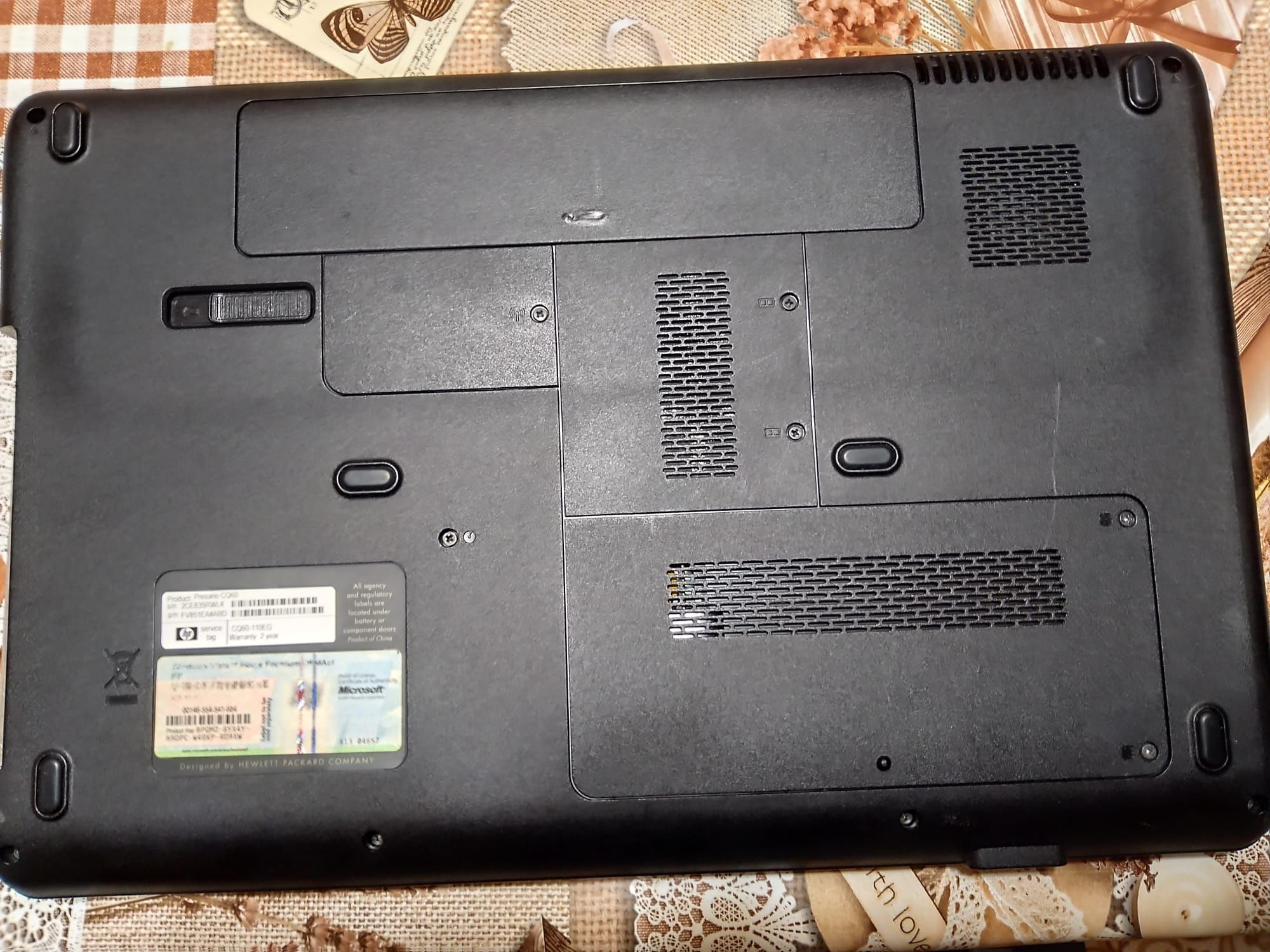 Leptop HP compaq