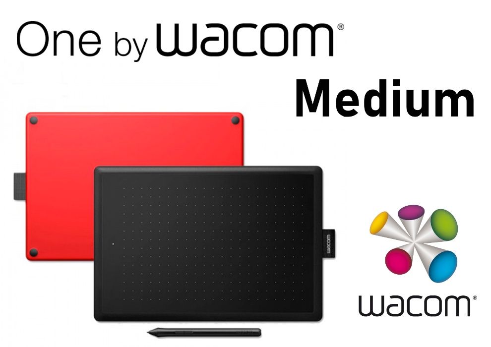 Скидка! Графический Планшет Wacom one Medium Размер A5