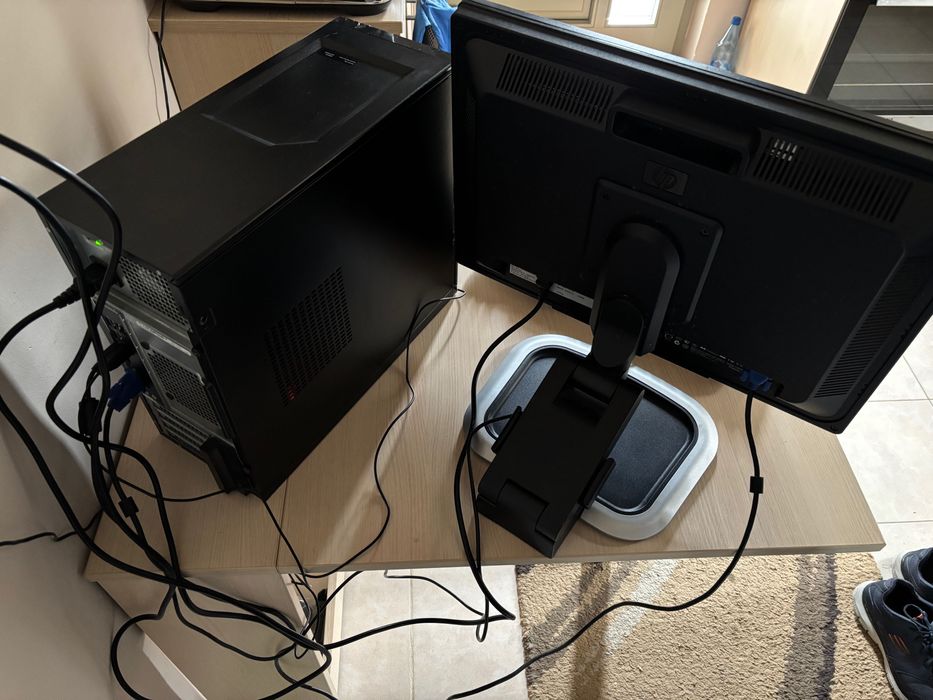 PC Desktop+Monitor Dell Optiplex 3020 i5-4590 3.3 GHz SSD-120GB+500GB