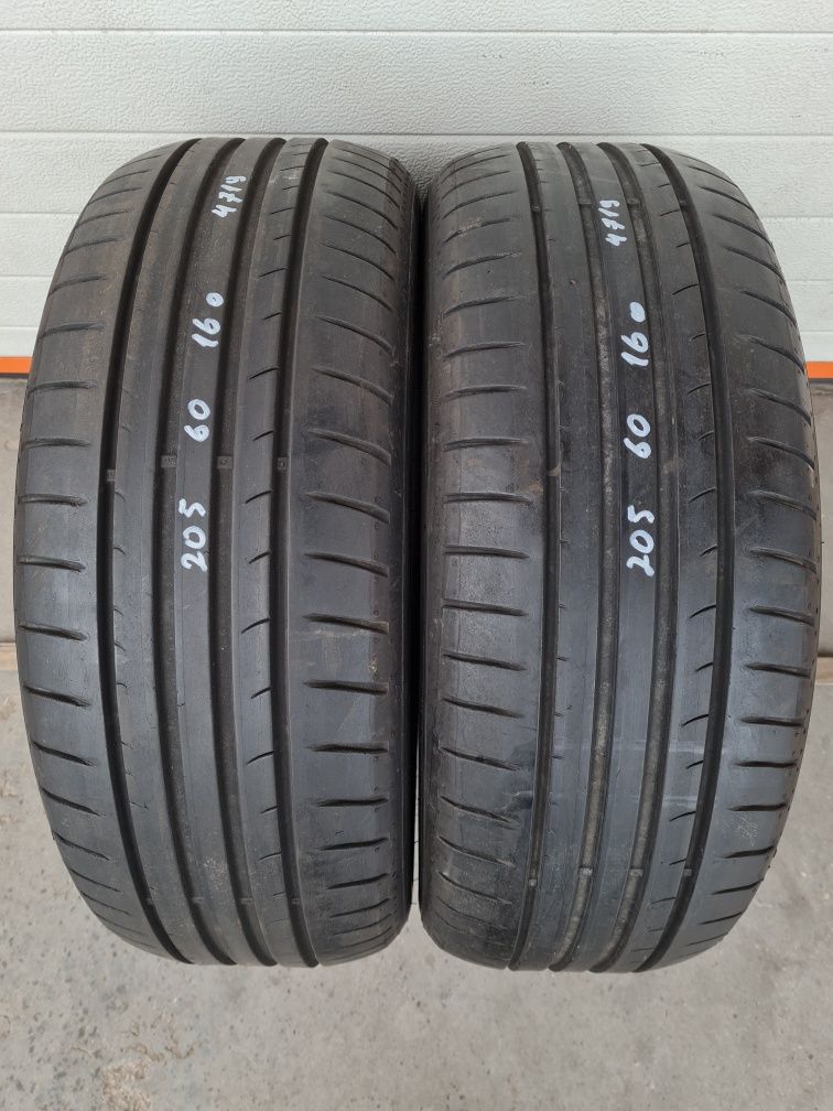 Летни гуми 2 броя DUNLOP SportBluResponse 205 60 R16 дот 4719