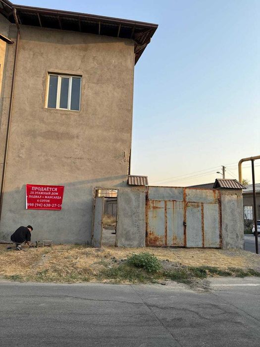 4 этажный дом с участок 6 соток на Юнусабаде Мост