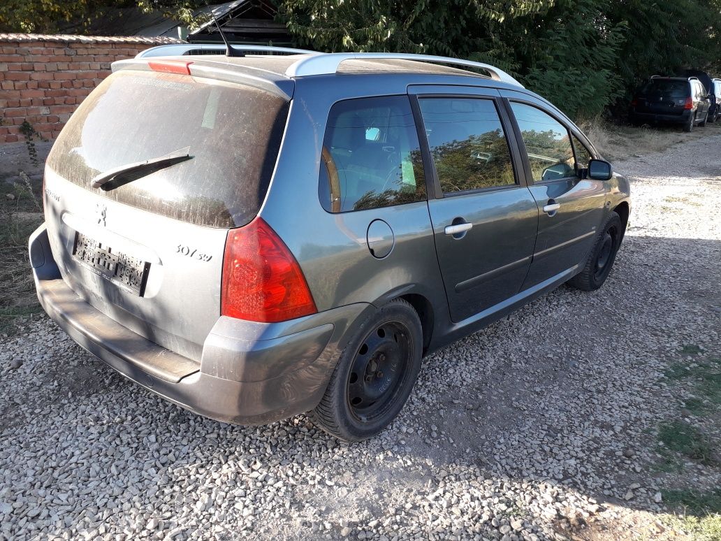 Пежо 307 SW 1.6 хди 109 коня 2006 фейс 6+1 на части