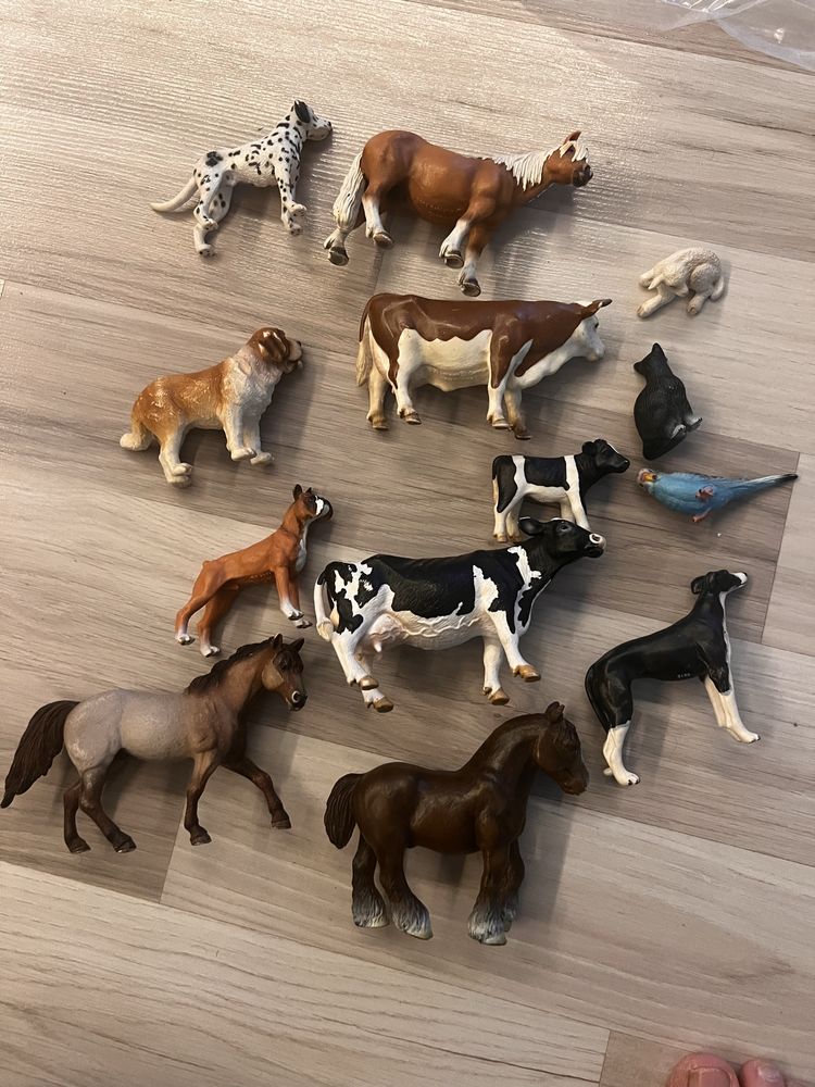 100 figurine cu animale de colectie pt. colectionari schelich papo,
