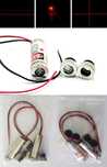 Laser dioda in linie, cruce punct 650nm 5mW 12x35mm 3-5V Nou