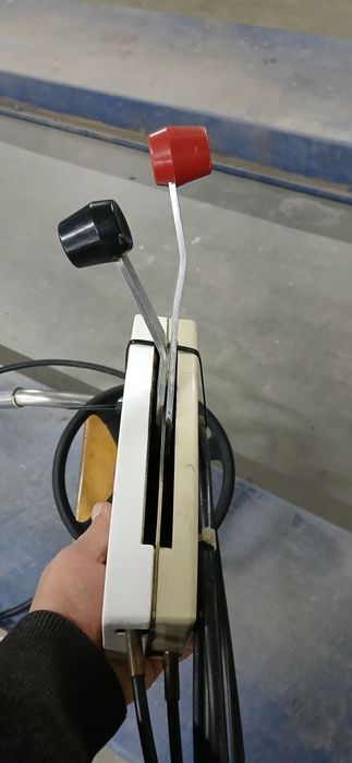 Volan + consola barca