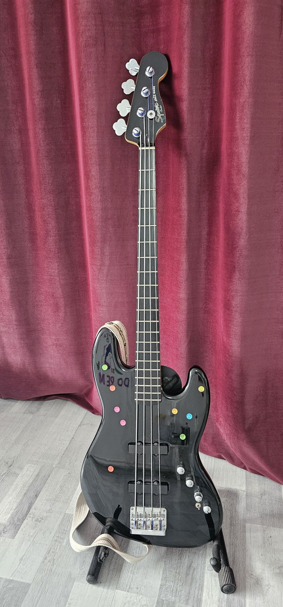 Vând Bass Fender Squier Deluxe Active Jazz Bass IV PR839 2009-2010