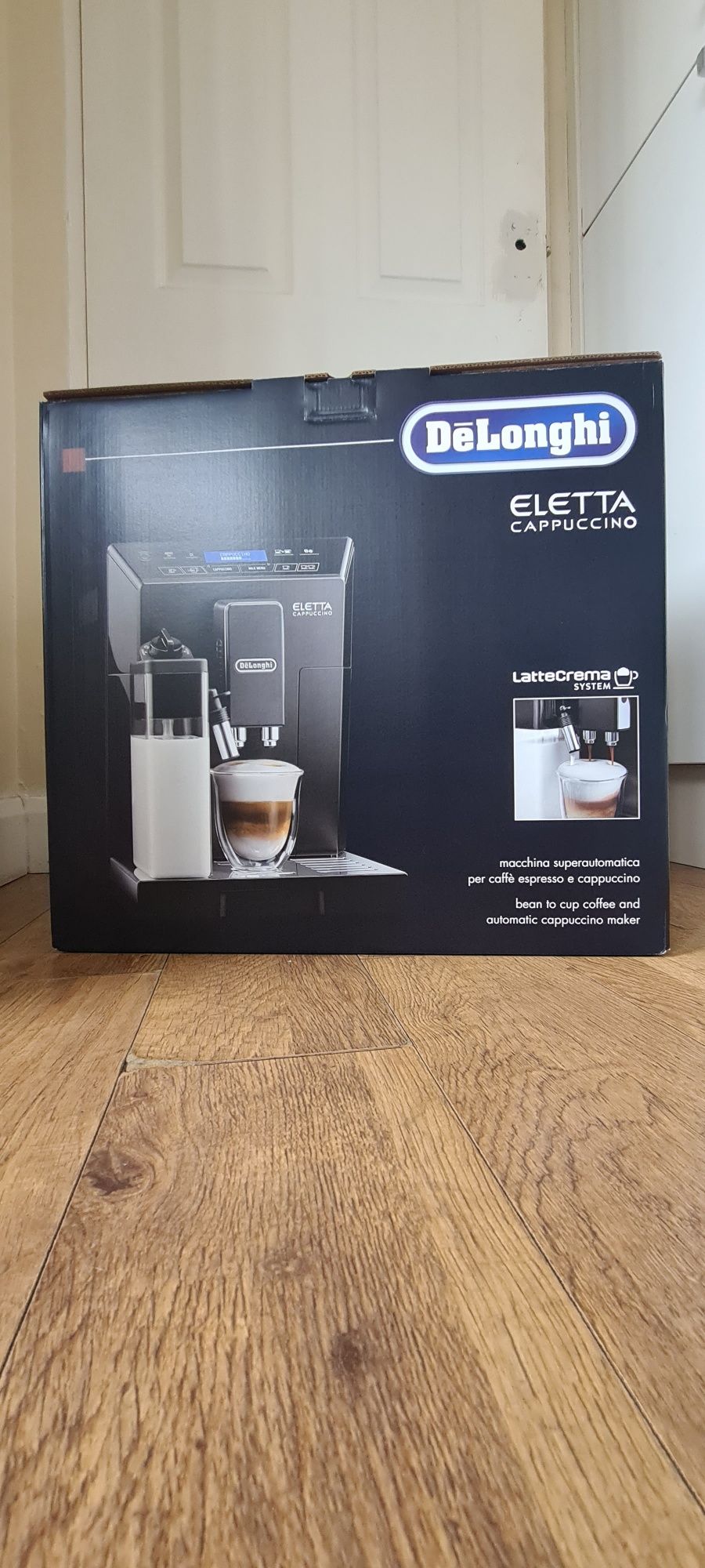 De'Longhi Eletta, Fully Automatic Bean to Cup Coffee Machine, Cappucci