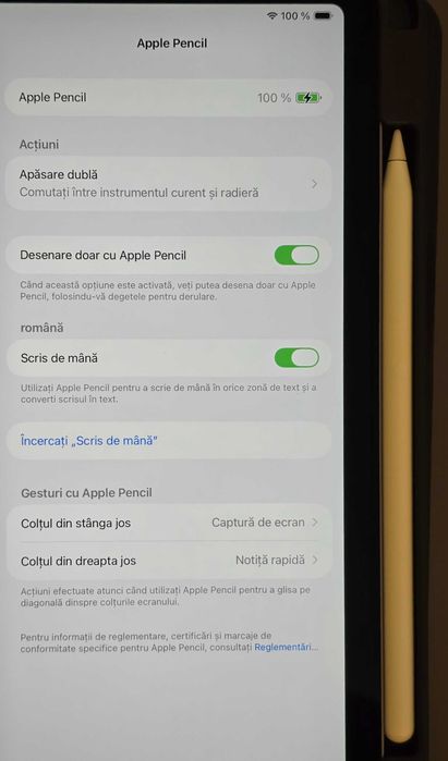 Apple Pencil 2, original, iPad Pro 12.9", 11", Mini, Air