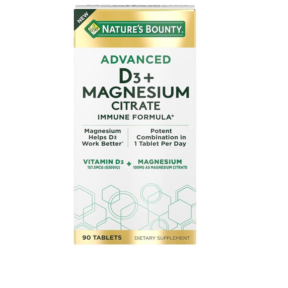 Natures Bounty Anvanced Magnesium D3