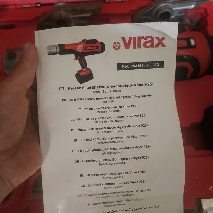 Presa Sertizare Virax P25+