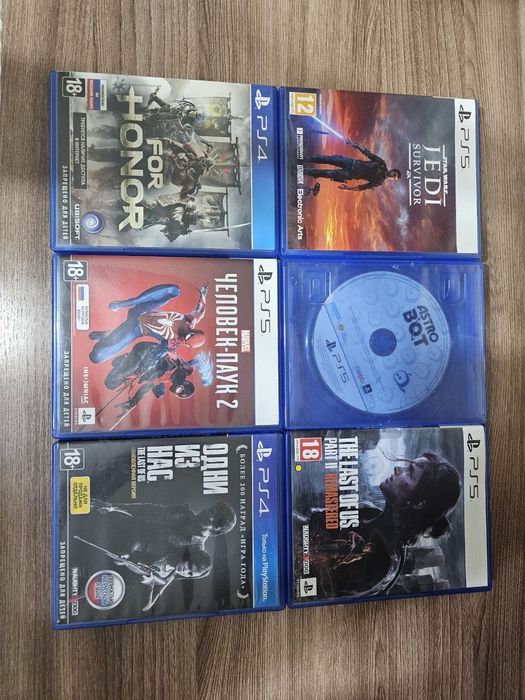 Продаю игры на пс 4-5