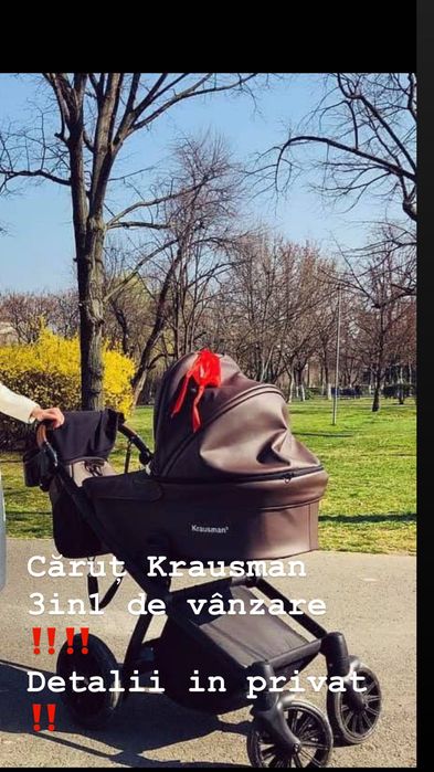 Căruț Krausman 3in1