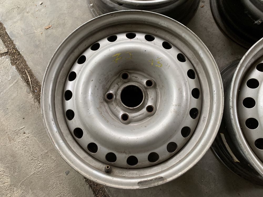 15” 7j Et40 57.1 4 броя метални джанти за Фолксваген, Ауди в Отлично д