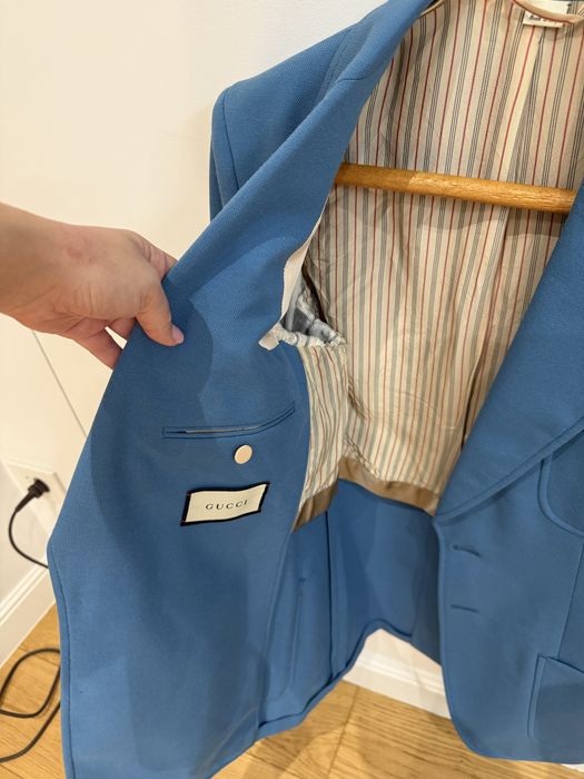 Sacou Gucci albastru