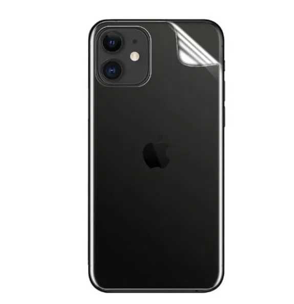 Folie de silicon pentru ecran sau spate iPhone 11/ 12/ 13/ 14/ 15/ 16