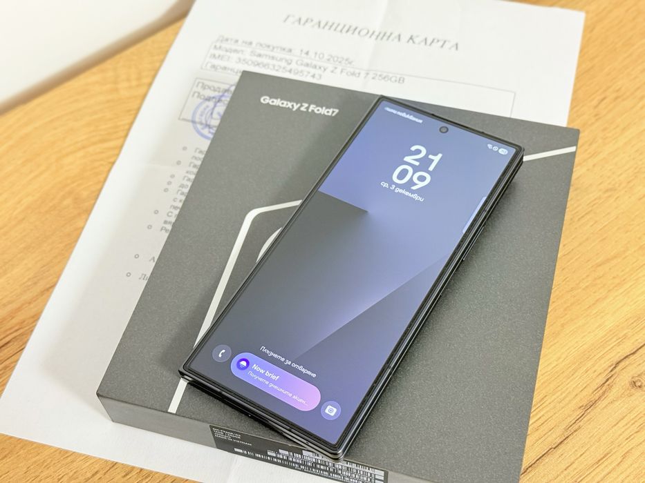Samsung Galaxy Z Fold 7 37 зареждания!!!
