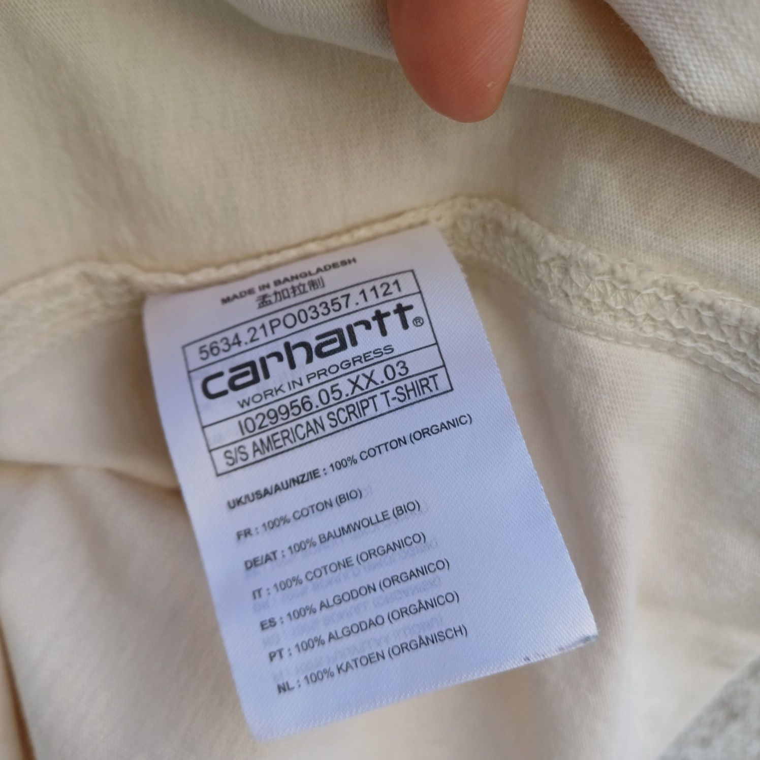 Carhartt S/S American Script Tee