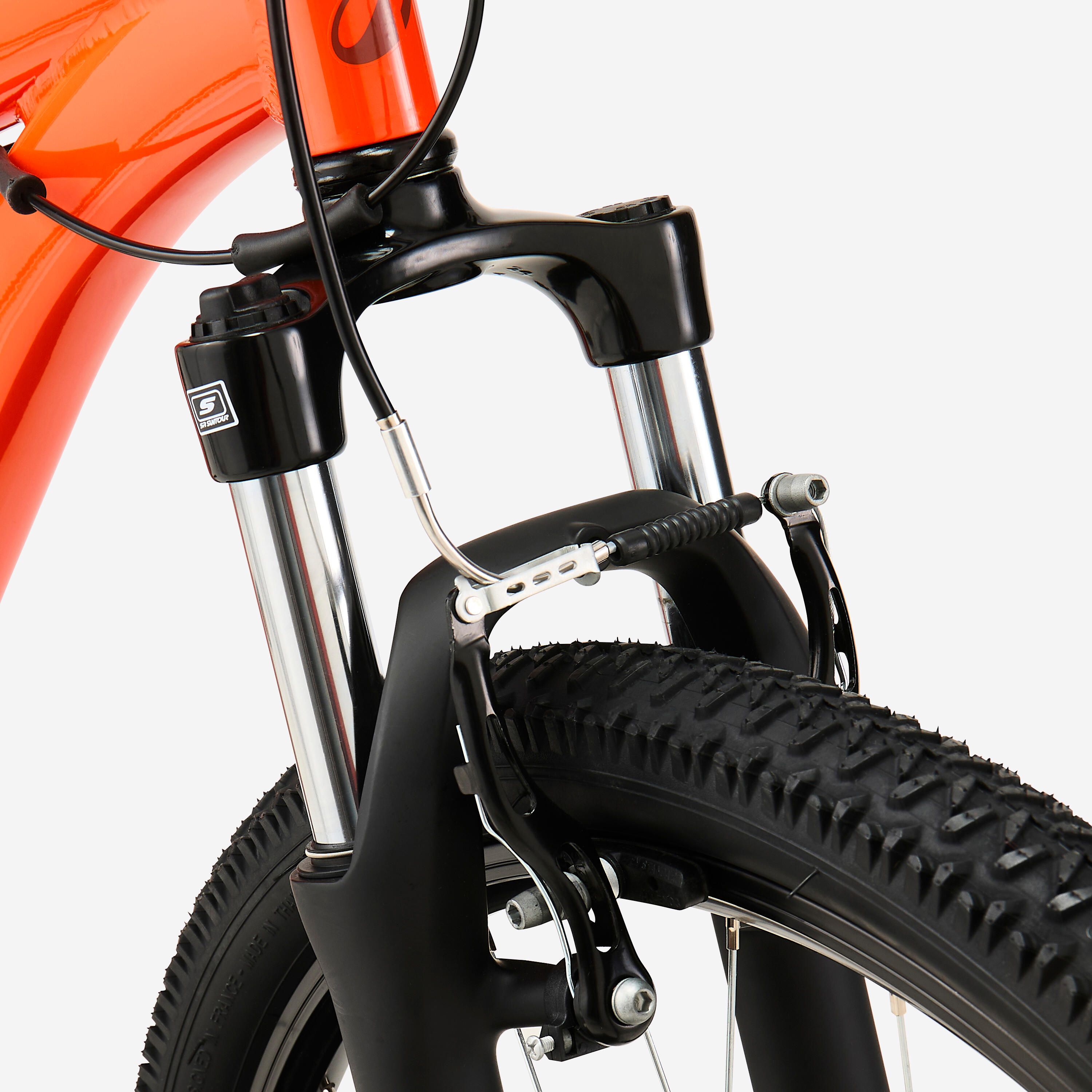 Mtb 26" 9-12 ani, Expl 500 Oranj - produs resigilat (nou) Decathlon