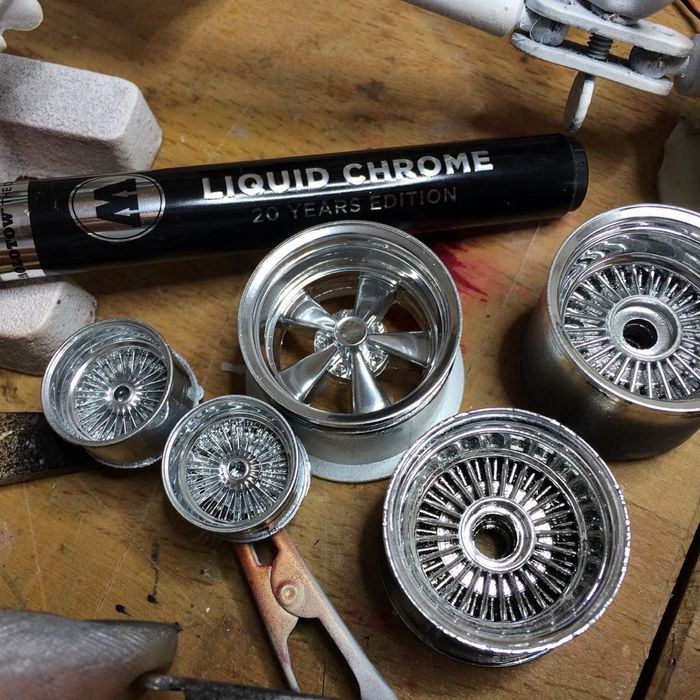 Маркер цвет хром