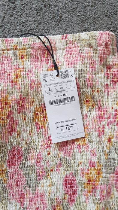 Fusta dama Stradivarius mar m/l