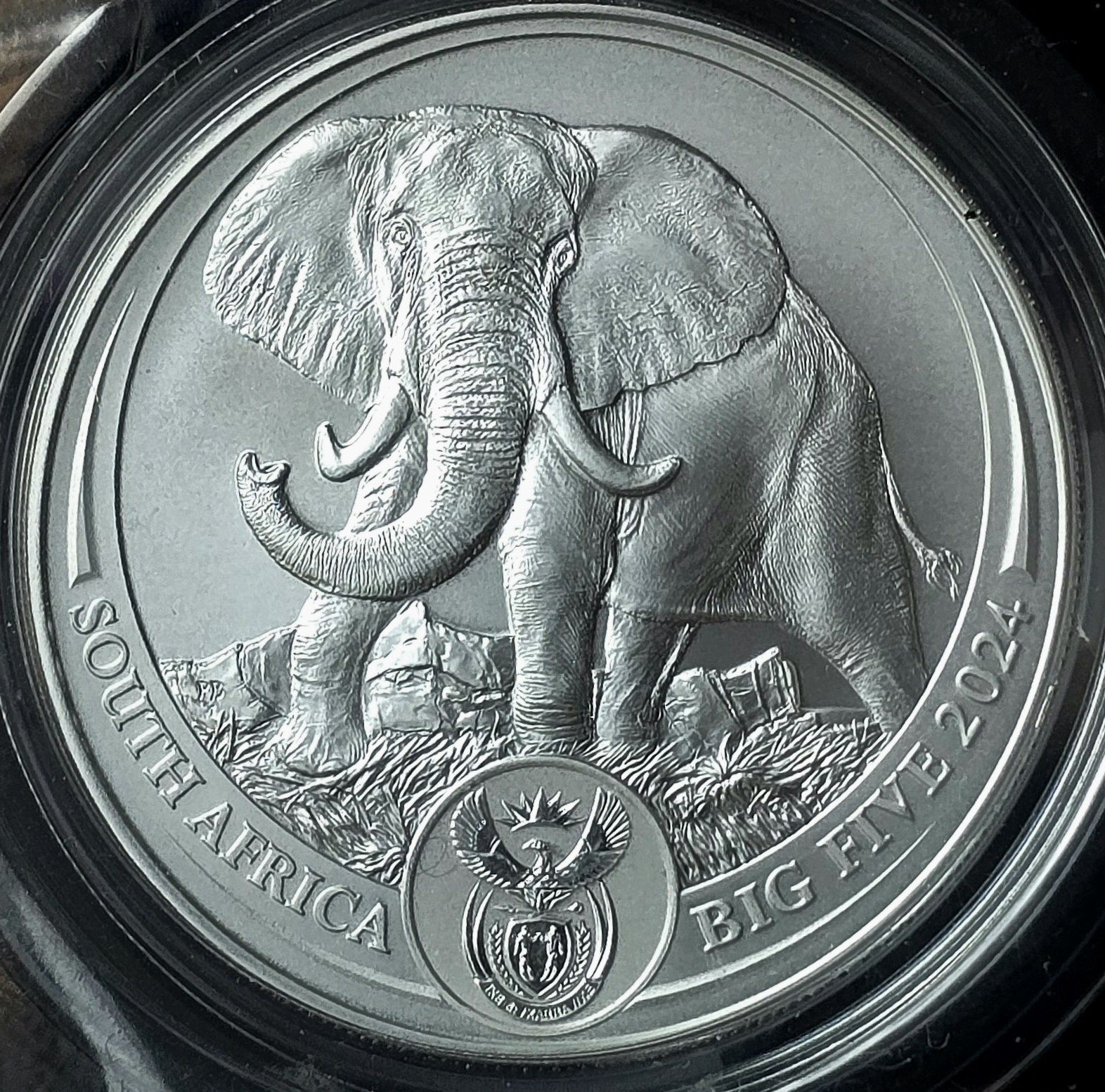 Africa de Sud Big 5 Five I, II si III monede lingou argint pur 999