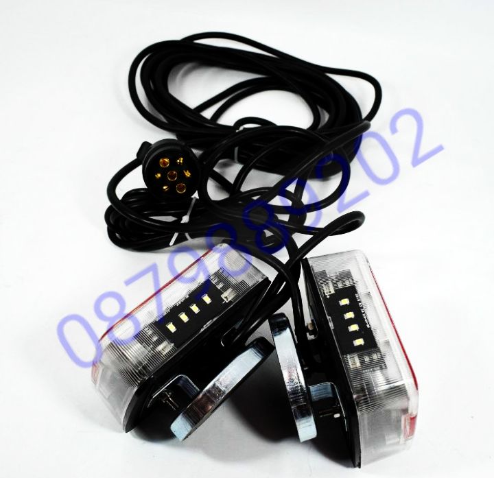 Лед диоден стопове за рамаркета,платформи каравани и др.-12волта