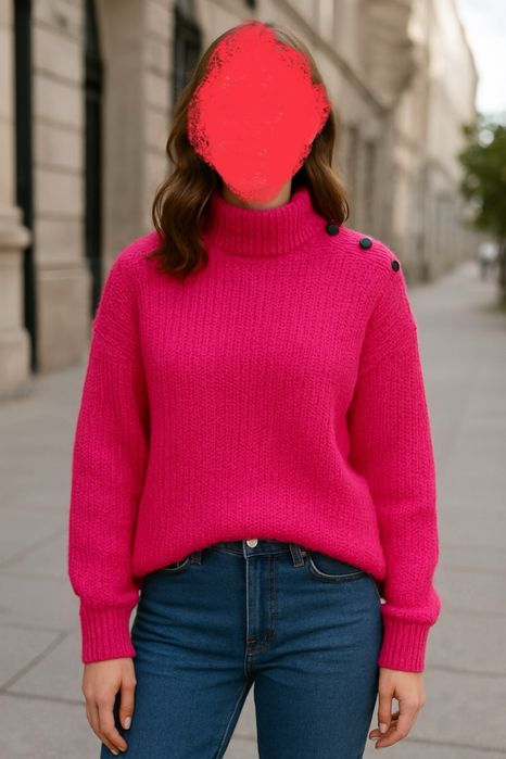 Pulover gros de dama