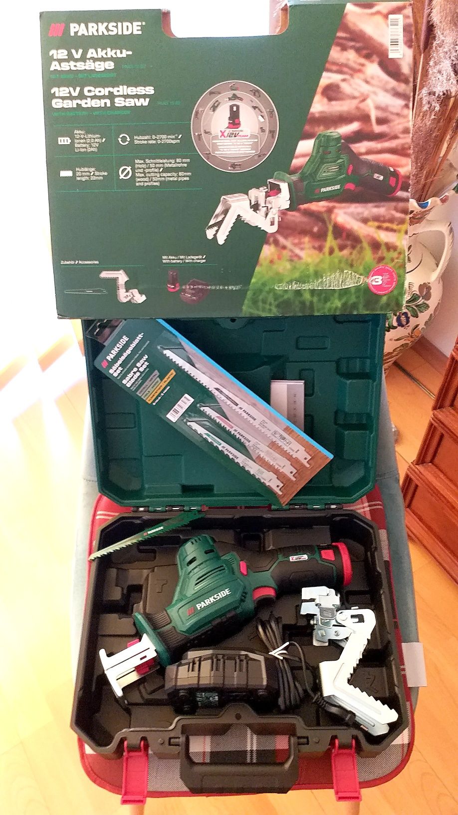 Autofiletanta PARKSIDE PSBSA 20-Li C3 cu Percuție si Impact,3 in 1 Fun