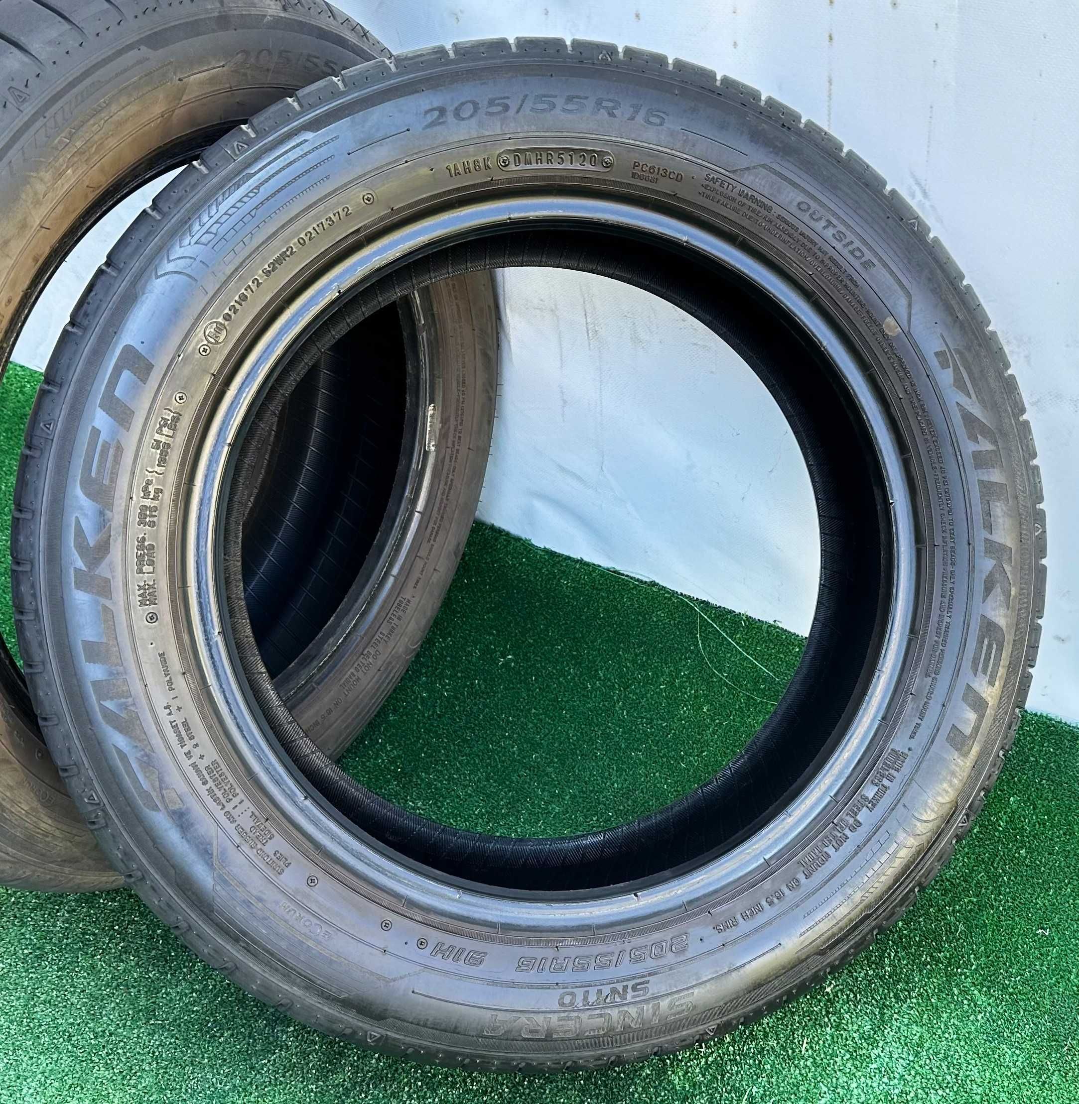 2бр 205/55r16 FALKEN летни