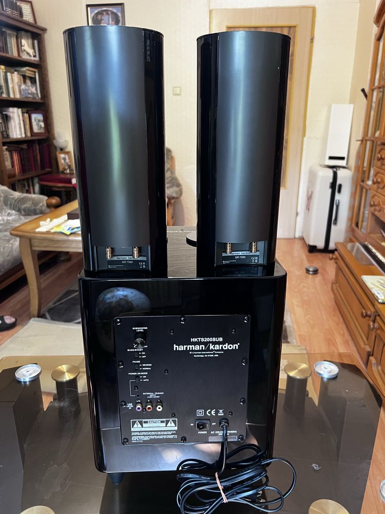 Harman/Kardon HKTS 200 SUB и Harman/Kardon SAT-TS60