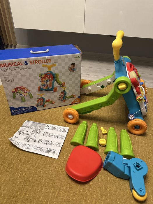 Antemergator 5 in 1 LikeSmart BabyStroller Trike, pentru Copii