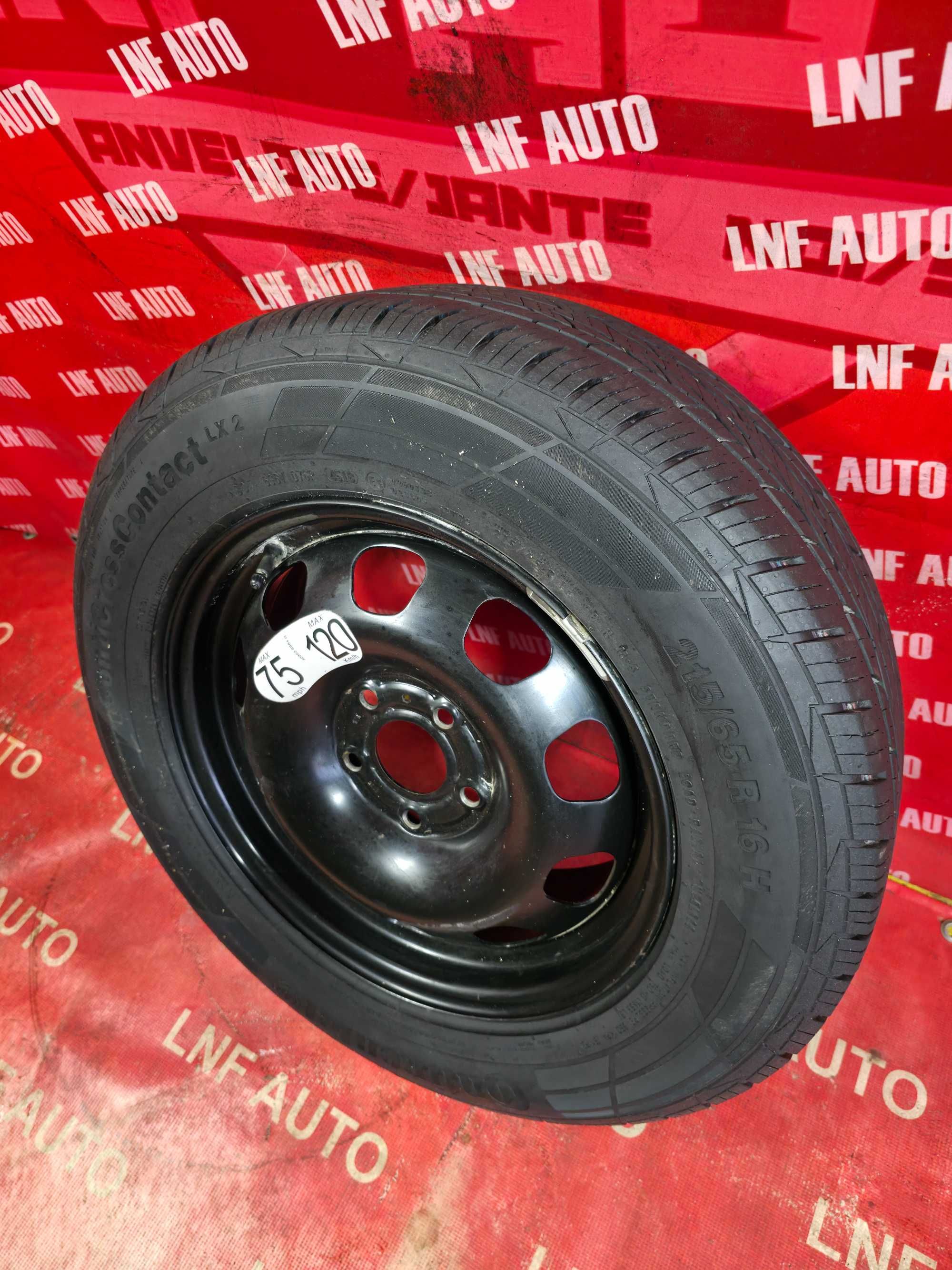 Roata de Rezerva 5x114.3 16'' 215/65/16 - OEM DACIA DUSTER - CA NOUA !
