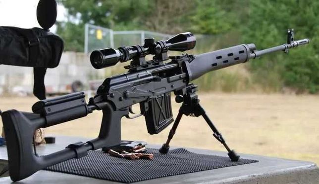 Pusca Airsoft Sniper SDV Dragunov 4,8j Modificat REAL->6.08mm