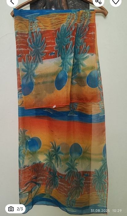 Новый купальник 50 размер и парео