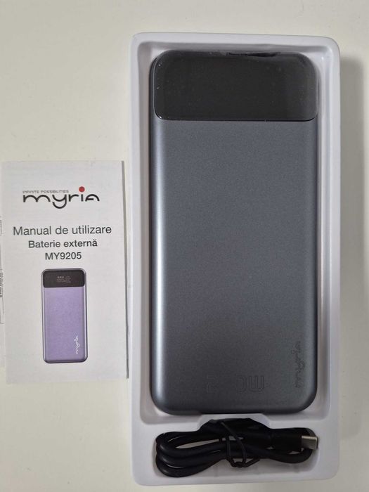 Baterie externa Myria MY9205 nouă, capacitate foarte mare, in garantie