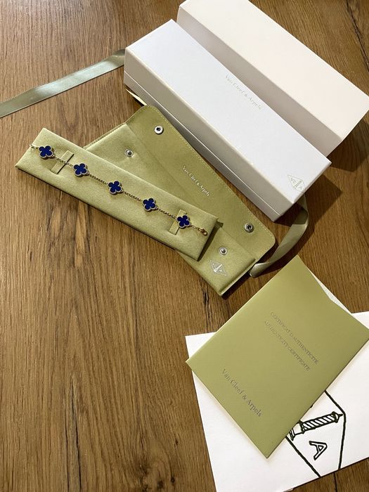 Van Cleef & Arpels - Bratara Gold Blue