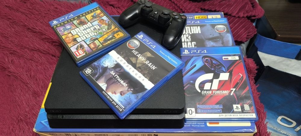Приставка Sony PlayStation4 Slim 1tb