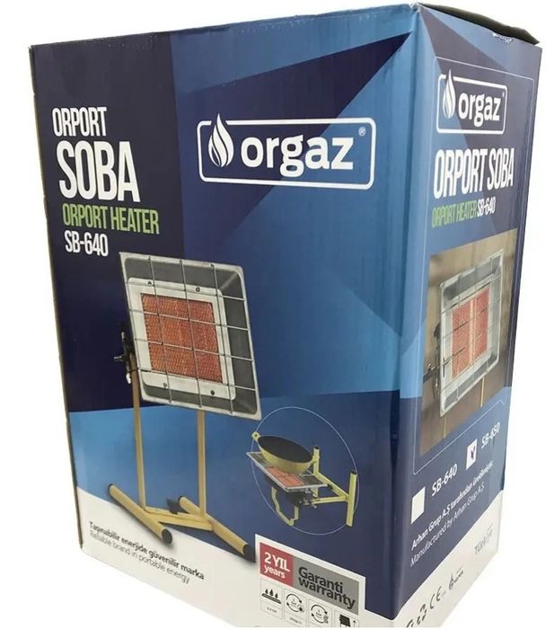 Incalzitor/Arzator ceramica cu suport Orgaz,pt butelie
