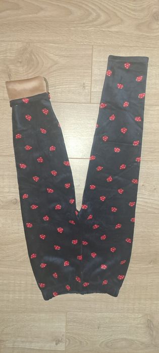 Pantaloni catifea vatuiti 7 ani