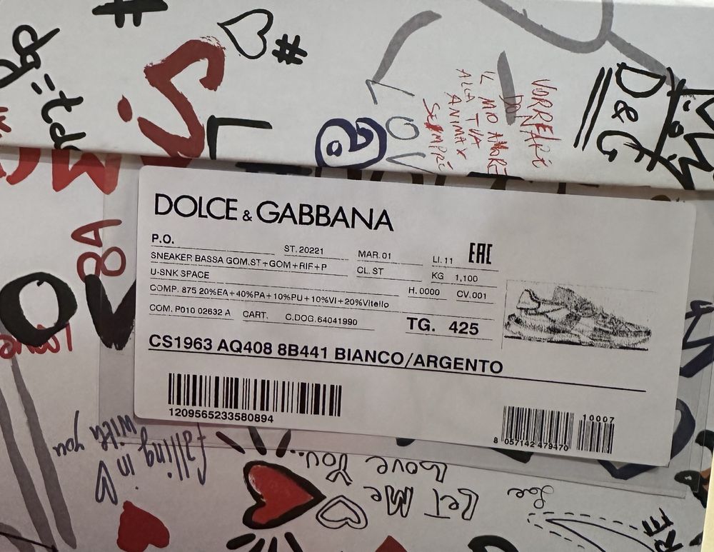 Dolce & Gabbana обувки