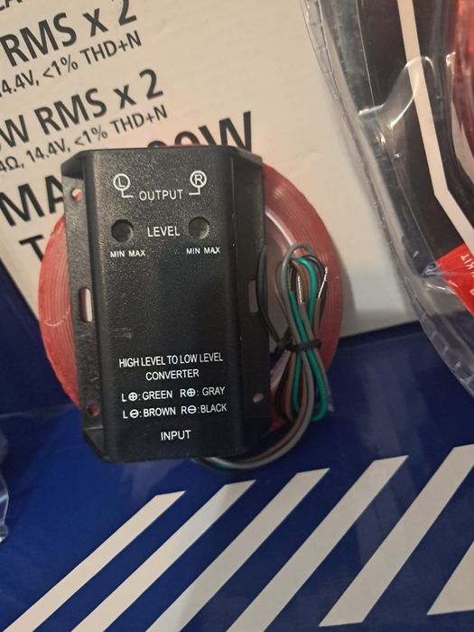 Pachet Subwoofer Alpine complet nou