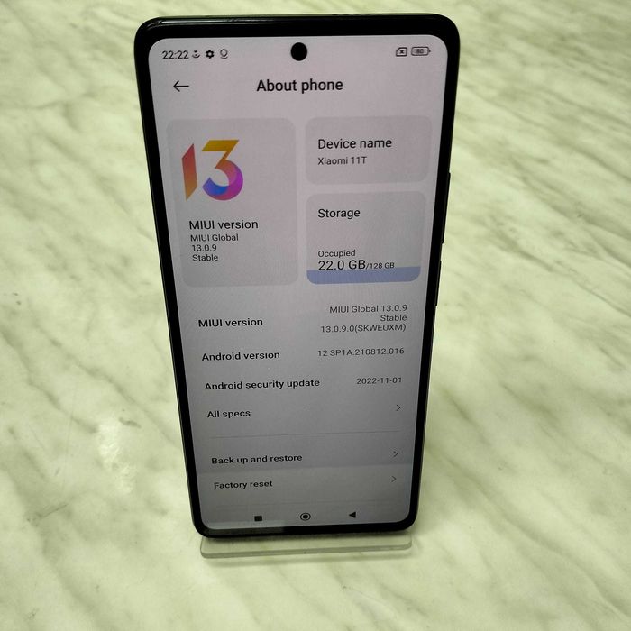 Telefon Xiaomi 11T 5G 256GB 8GB Gri Zeus Amanet Rahova 28583