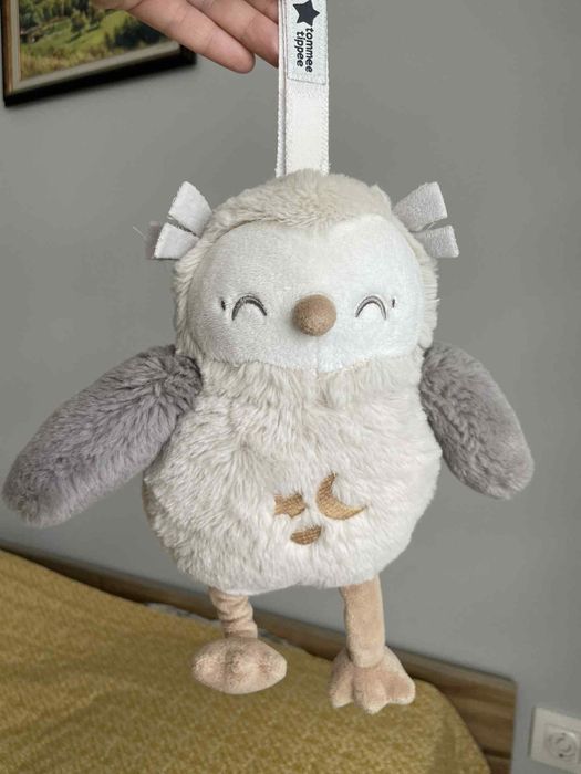 Детска музикална  играчка за сън - Бухалчето Оли Delux