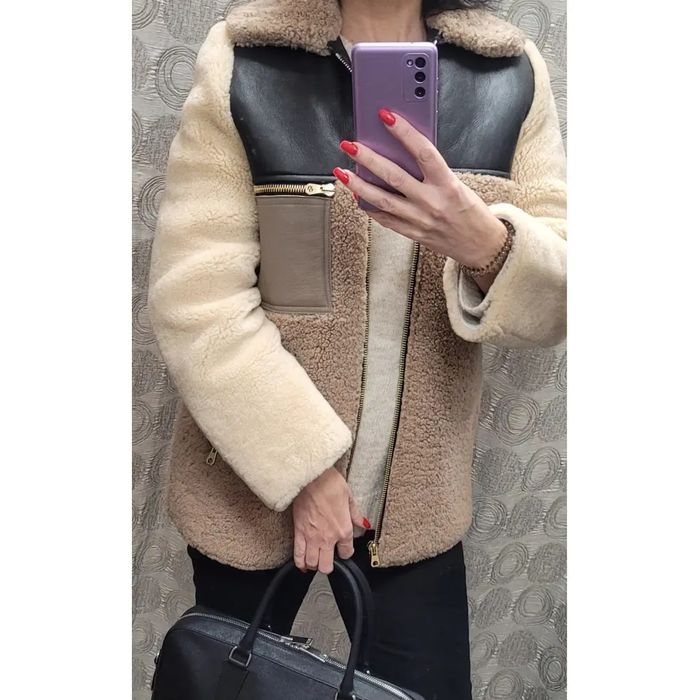 Haina blana naturala Sandro Paris